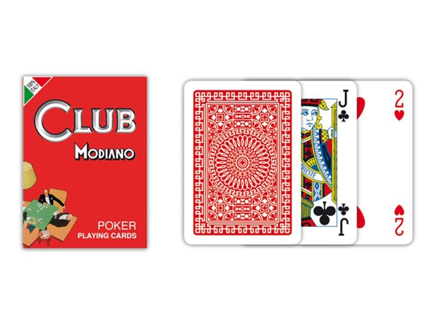 KARTE CLUB CRVENA BOJA 1/1