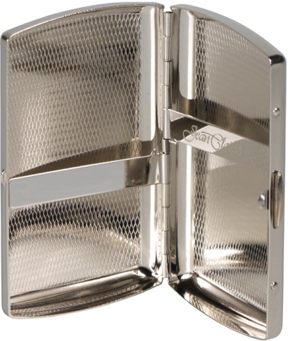TABAKERA METALNA HROM ETUI ZA 12 CIGARETA