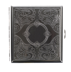 TABAKERA CHROM METAL ET GRAVURA