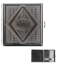 TABAKERA CHROM METAL ET GRAVURA
